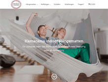 Tablet Screenshot of hamacama.com